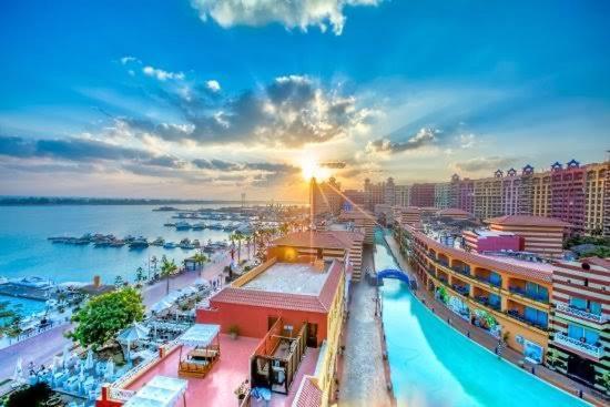 porto marina panoramica sea view El Alamein Exterior foto